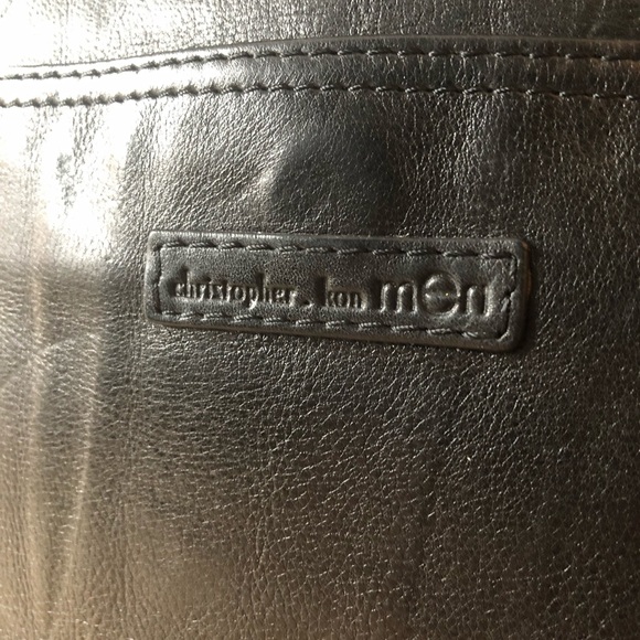 Genuine leather work tote - Picture 3 of 8